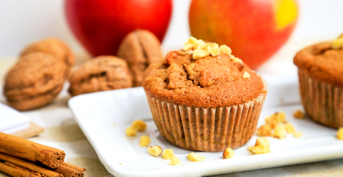 Recept: slastni jabolčni muffini