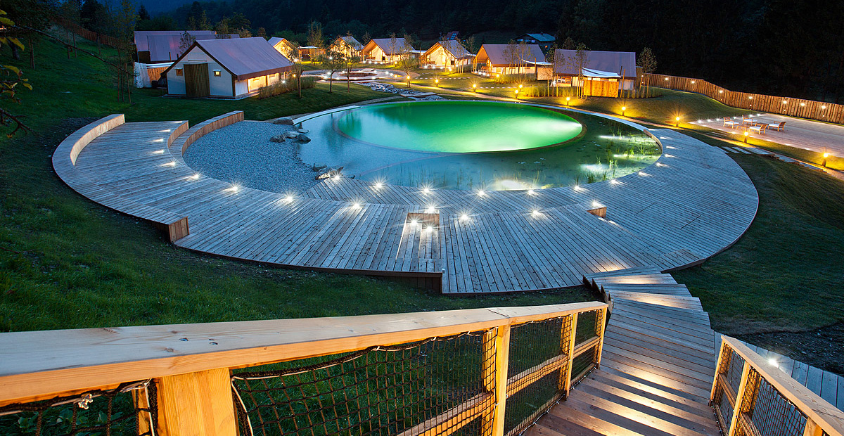 Herbal glamping resort Ljubno