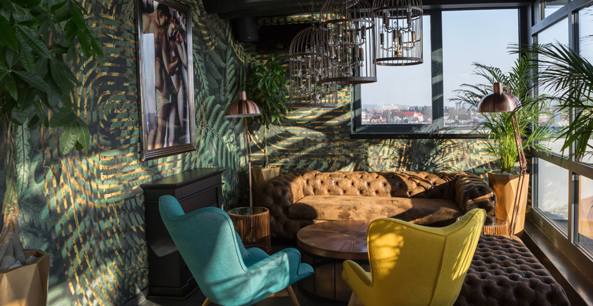 Rajski vrt na strehi Kranja