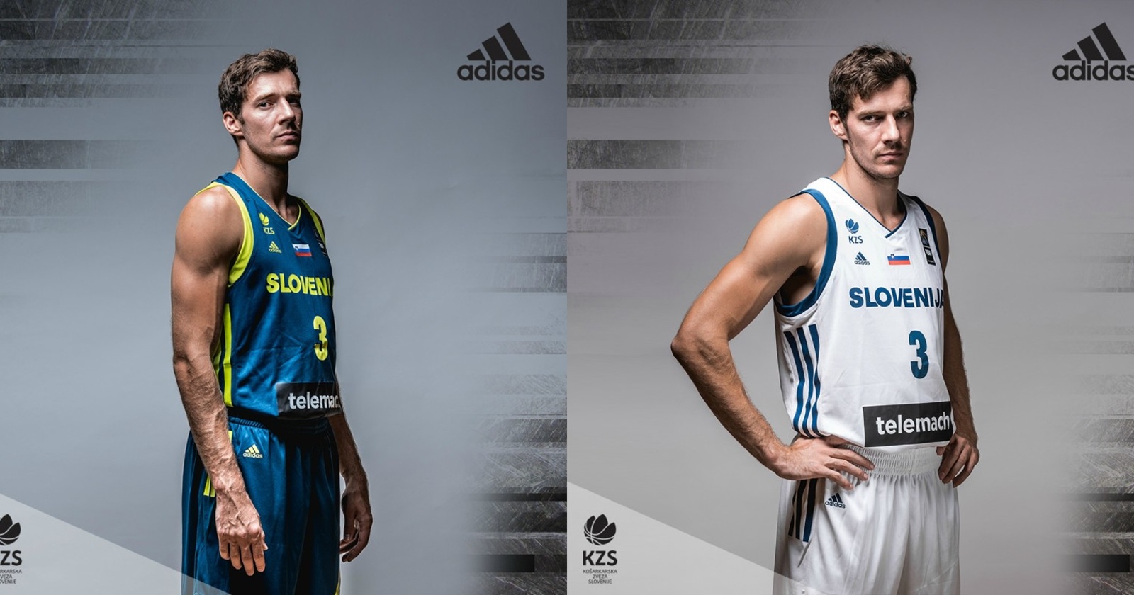 Slovenske košarkarske reprezentance odslej v adidas podobi