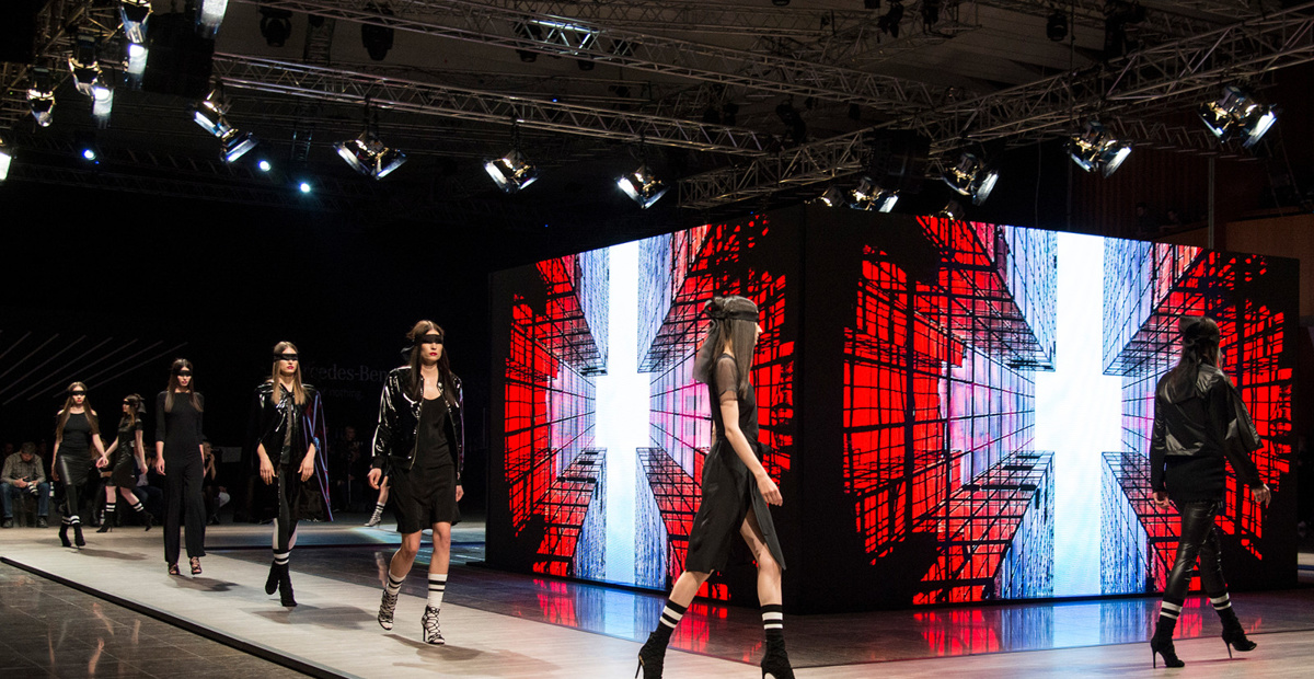 Utrinki iz modnega spektakla Mercedes-Benz Fashion Week Ljubljana