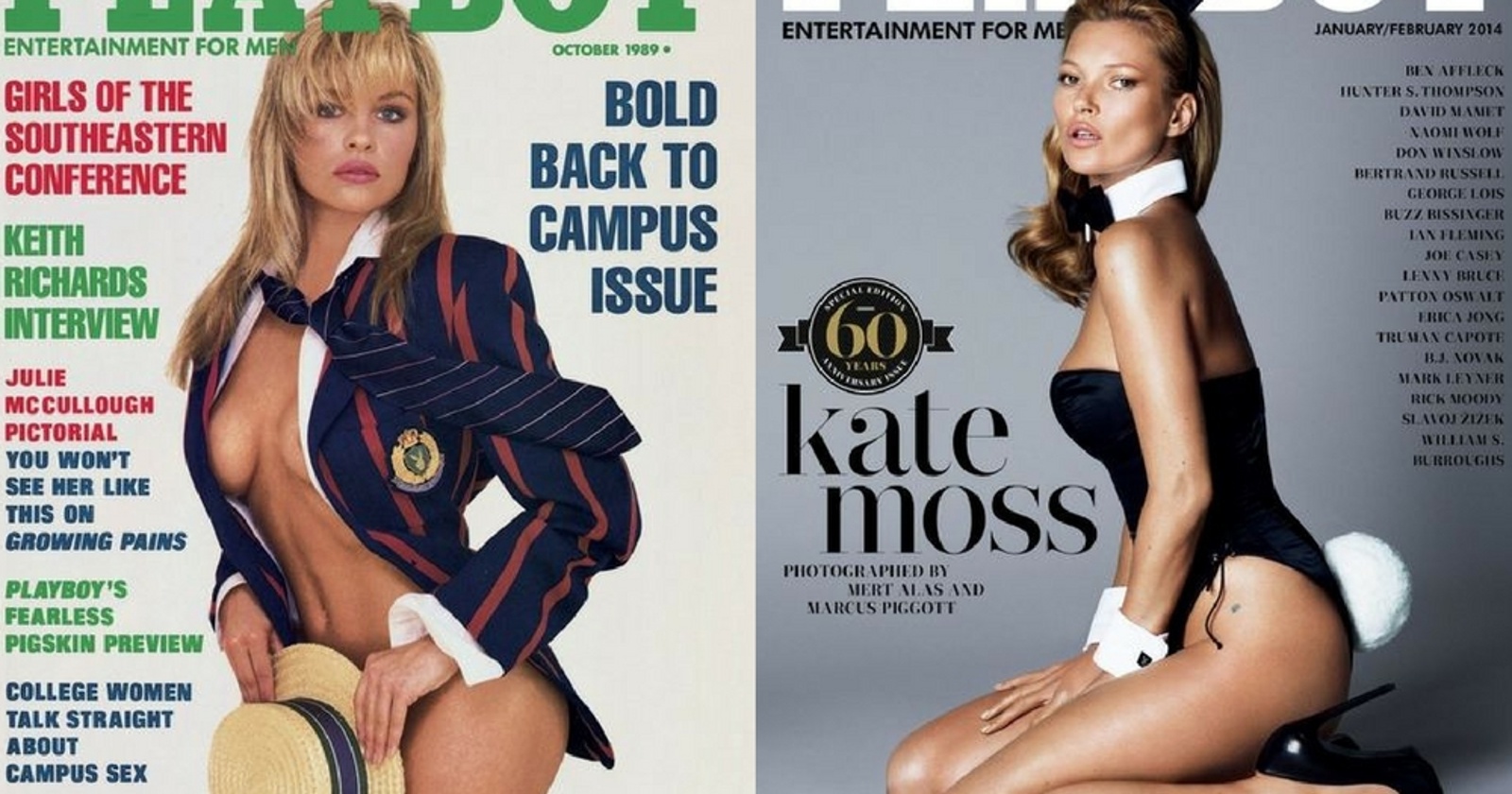 Najbolj ikonične Playboy naslovnice vseh časov