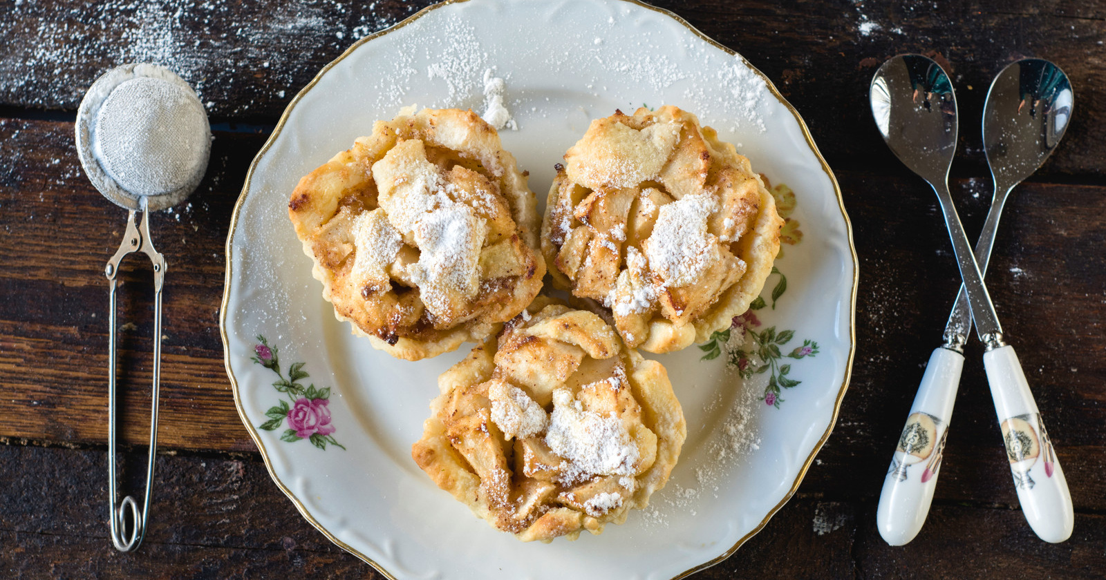 Recept - Jabolčne mini pite