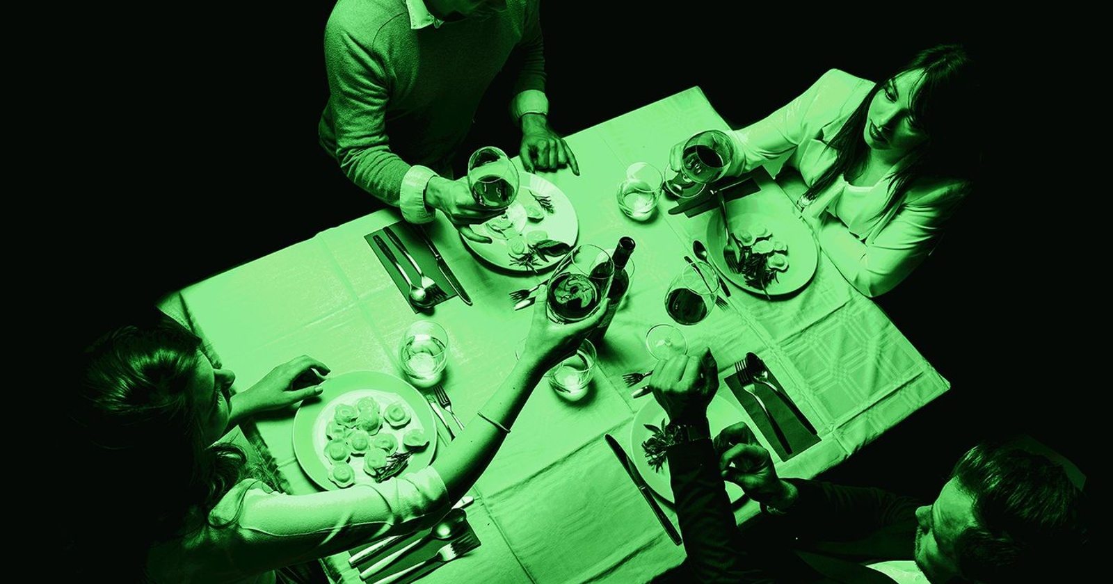 Foto: Dinner In The Dark