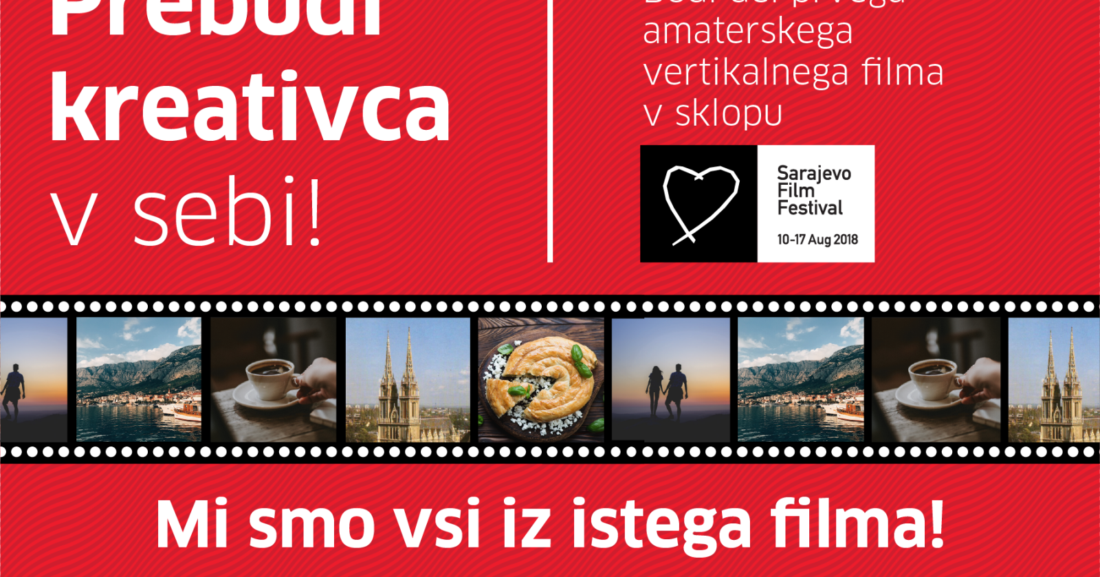 Prebudi kreativca v sebi in postani del Sarajevo Film Festivala