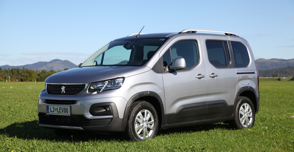 Peugeot Rifter »oddriftal« na svojo pot