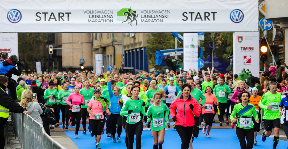 Volkswagen 23. Ljubljanski maraton - letos tečemo tudi za dober namen
