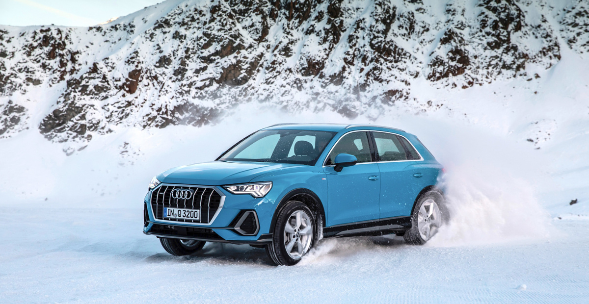 Audi Q3 'pobasal' vseh pet