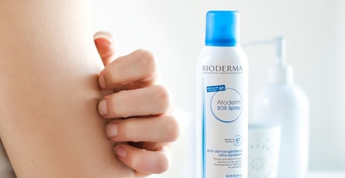 Atoderm SOS sprej za takojšnje blaženje srbenja.