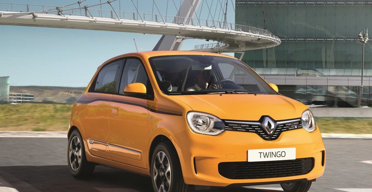 Prefinjen in dovršen Renault Twingo