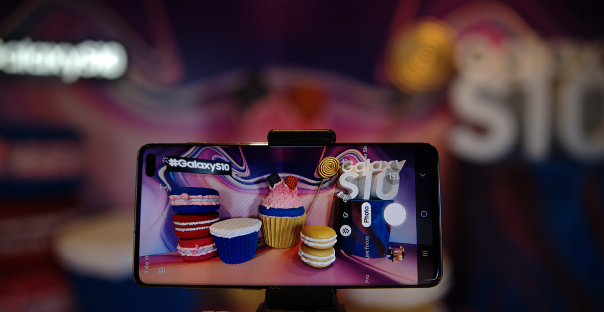 Predstavitev serije Samsung Galaxy S10.