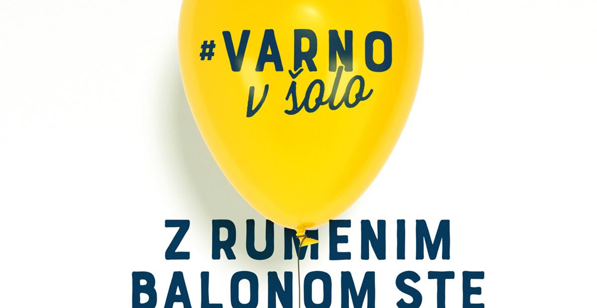 Na prvi šolski dan bodo Slovenijo preplavili rumeni baloni