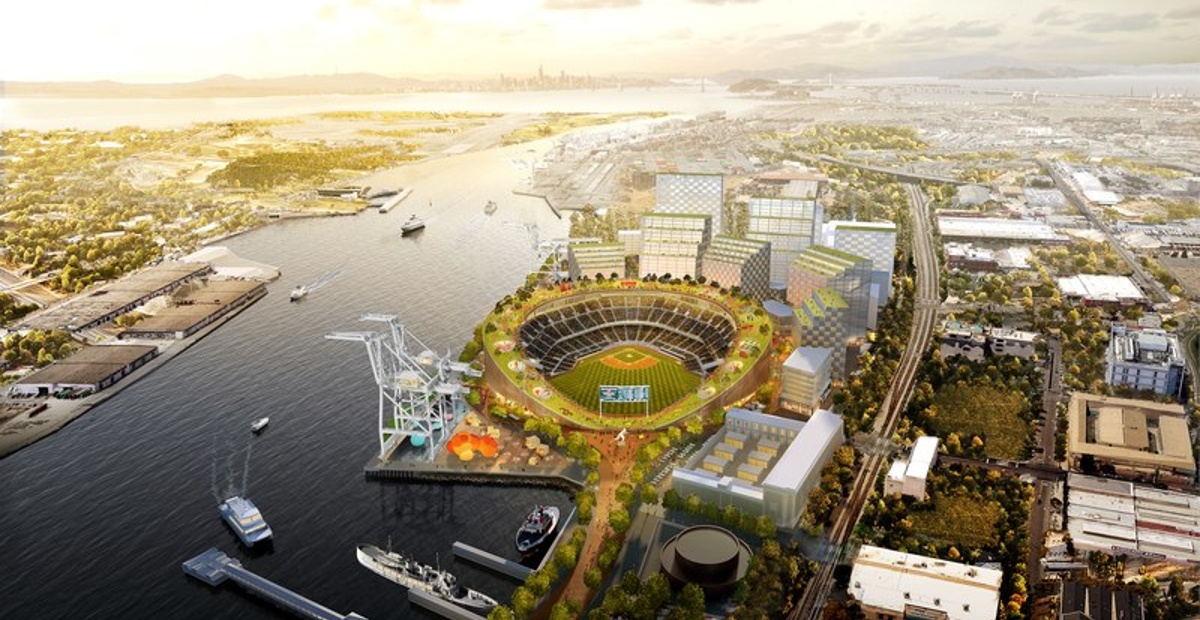 Howard Terminal. Foto: Bjarke Ingles Group