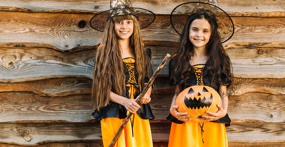 noč čarovnic za otroke