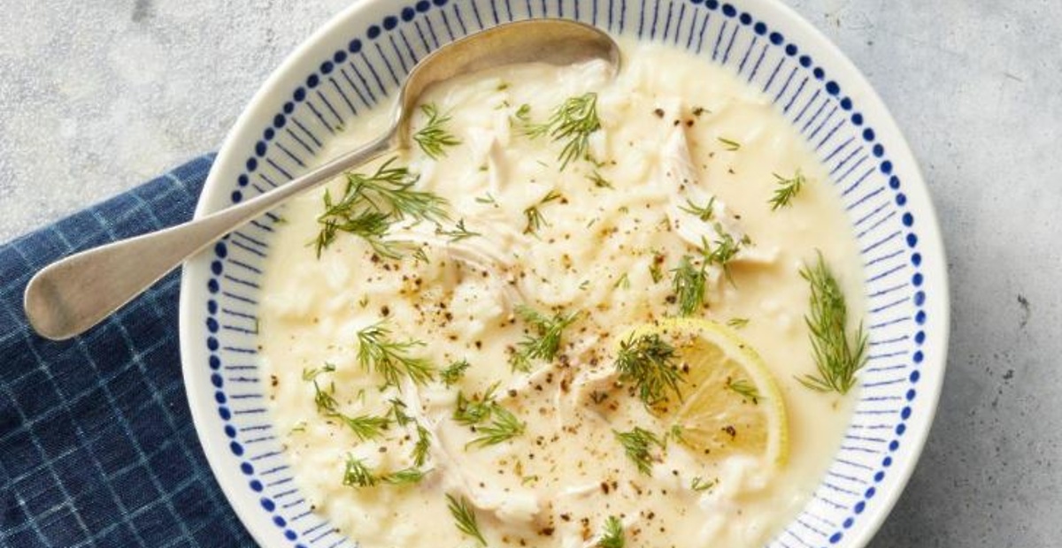 grška limonina juha