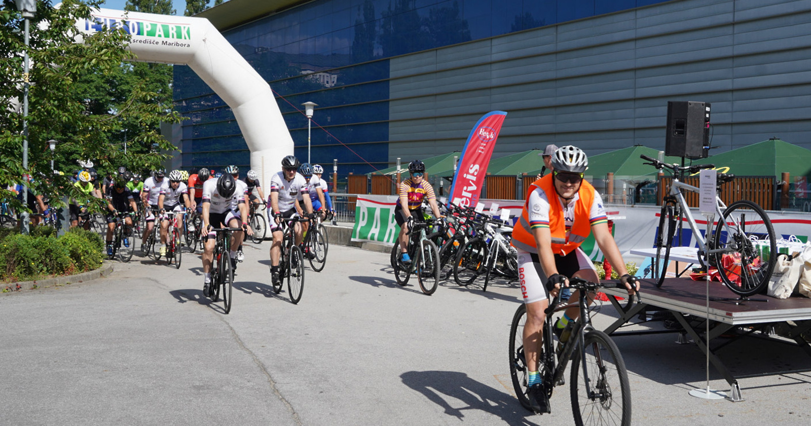 Europark Maribor dobrodelni kolesarski maraton