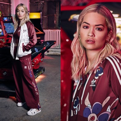 Rita Ora in Adidas