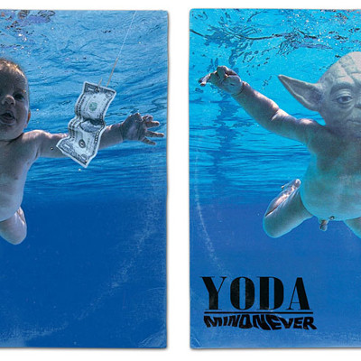 Star Wars liki na naslovnicah rock albumov.