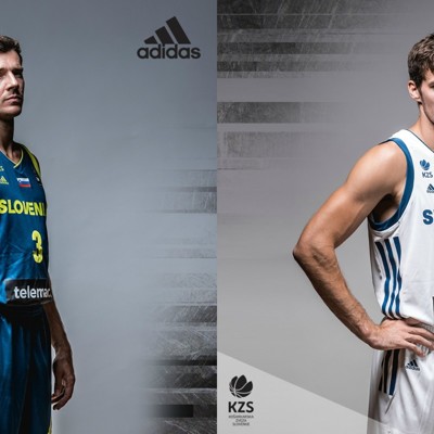 Slovenske košarkarske reprezentance odslej v adidas podobi