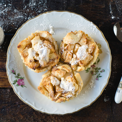 Recept - Jabolčne mini pite