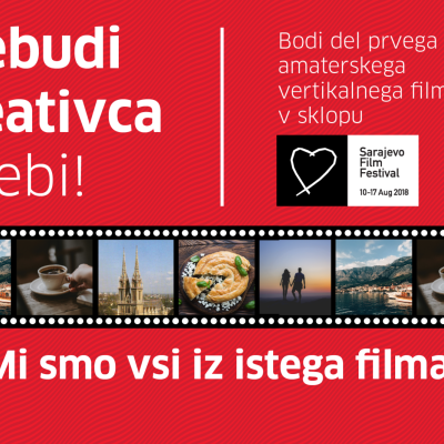 Prebudi kreativca v sebi in postani del Sarajevo Film Festivala