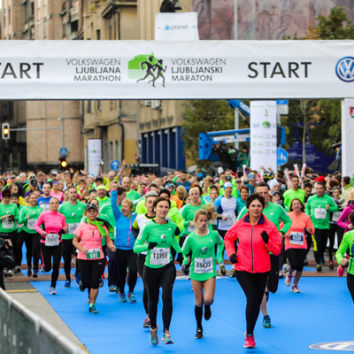 Volkswagen 23. Ljubljanski maraton - letos tečemo tudi za dober namen