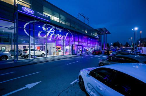 Edinstveni mejnik Forda v Sloveniji