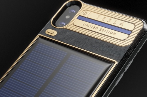 Caviar iPhone XS Tesla