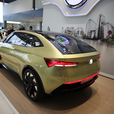 Prvič v Sloveniji: Škoda Vision E