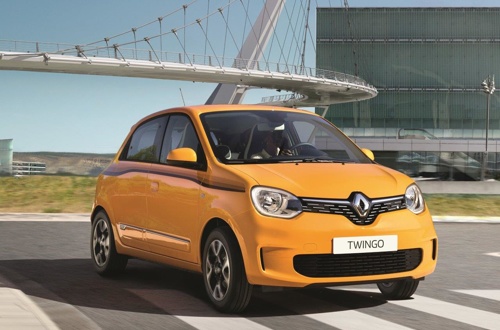 Prefinjen in dovršen Renault Twingo