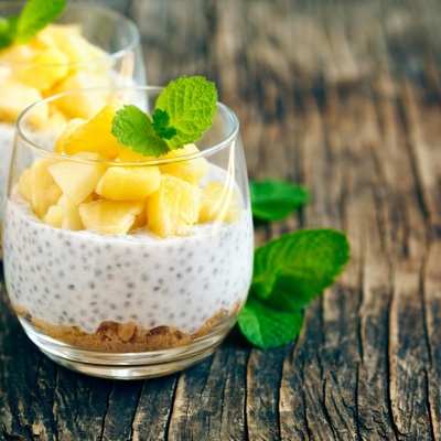 Chia puding.