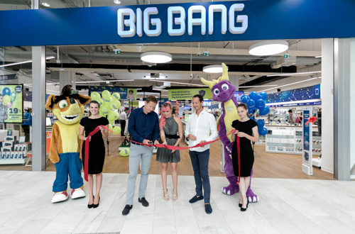 Big Bang v Mariboru odprl prvo prenovljeno trgovino