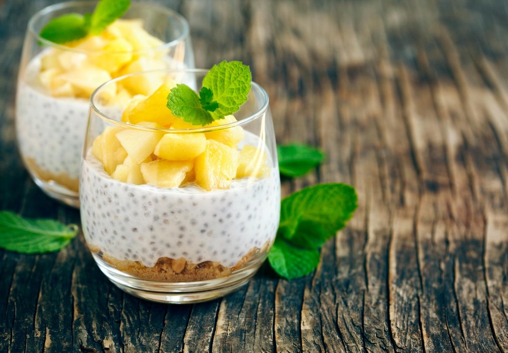 Chia puding.