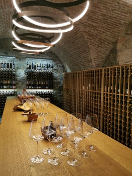 Grajska vinoteka Strelec (foto: Miha Mally in Janko Zrim)