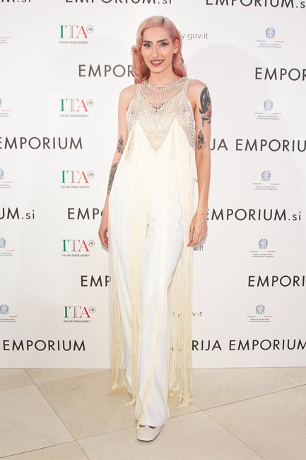 Čudovita modna revija ob Mesecu italijanske mode v Galeriji Emporium.