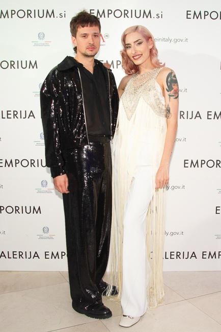 Čudovita modna revija ob Mesecu italijanske mode v Galeriji Emporium.