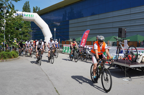 Europark Maribor dobrodelni kolesarski maraton